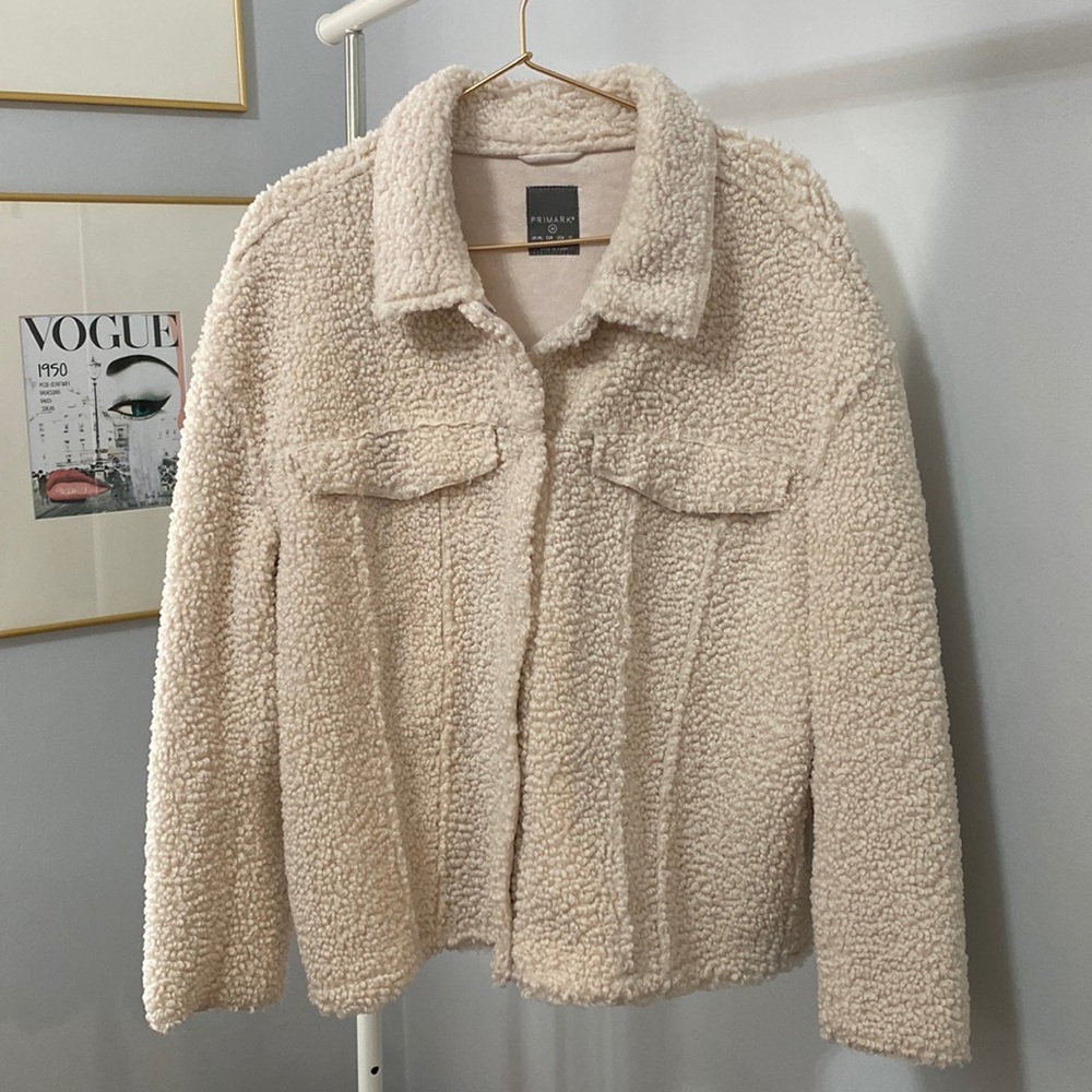 Primark Sherpa Jacket Size M